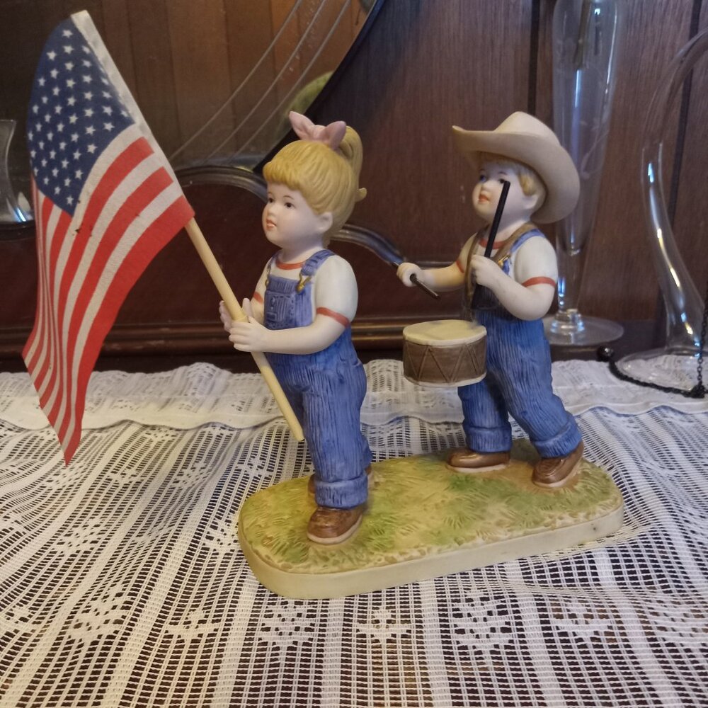 *3 for $13* Homco denim days figurine
